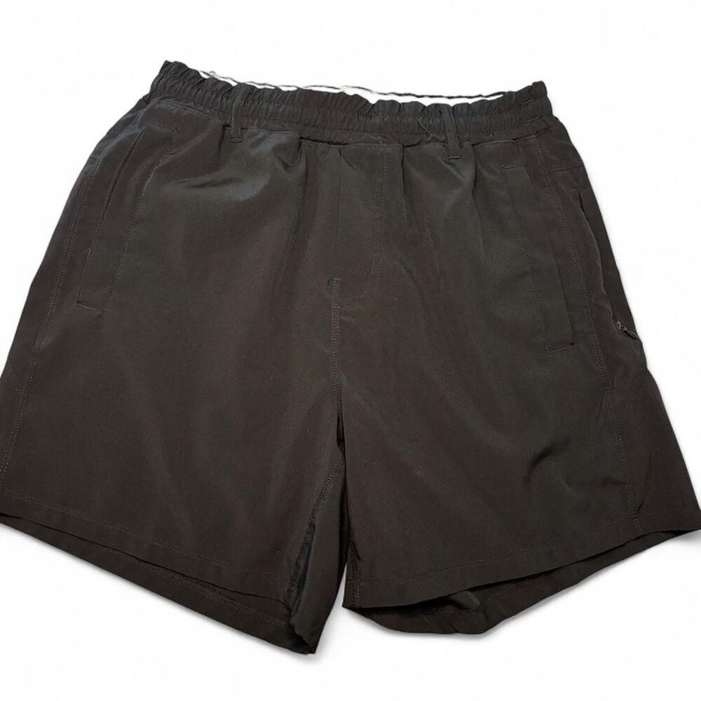 Meripex Apparel Men's Freeballers Jet Black Gym Athletic Shorts Size M
